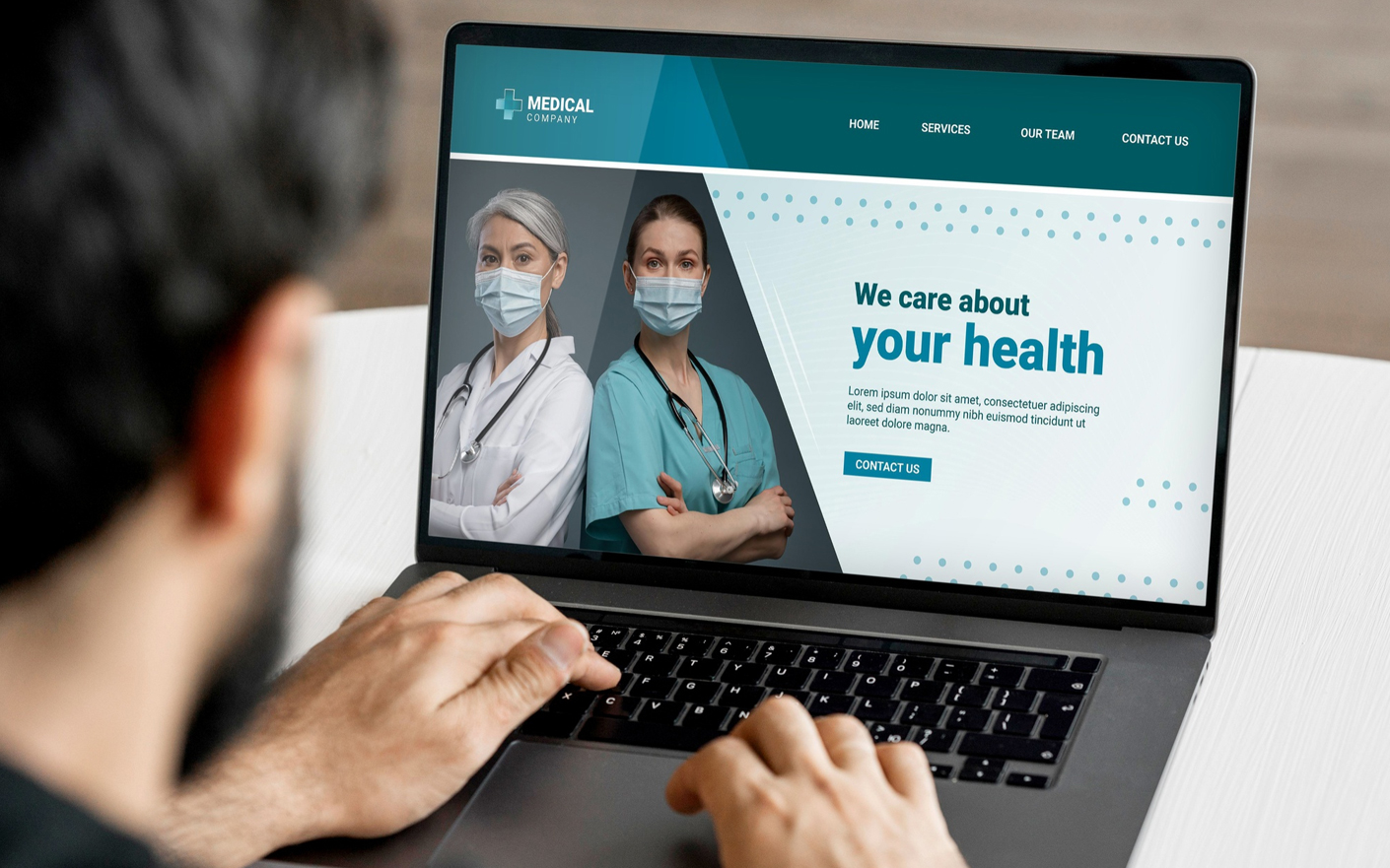 Why Does a Professionally Designed Healthcare Website Matter for Patient Trust?