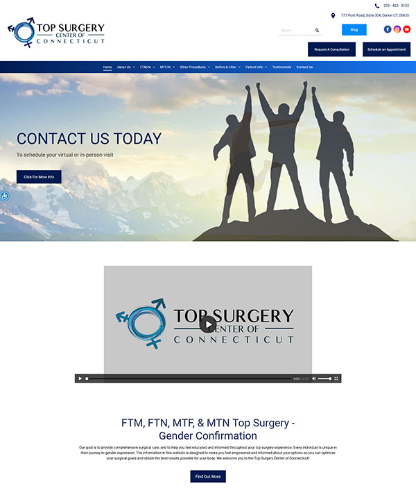 Top Surgery connectingcut